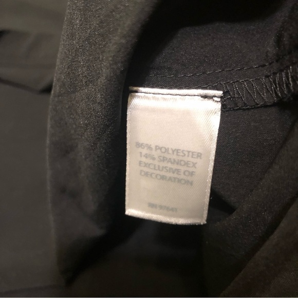 J Jill Fit Black Crew Neck Stretchy Lightweight Tee Womens Size Large Workout - Picture 5 of 5